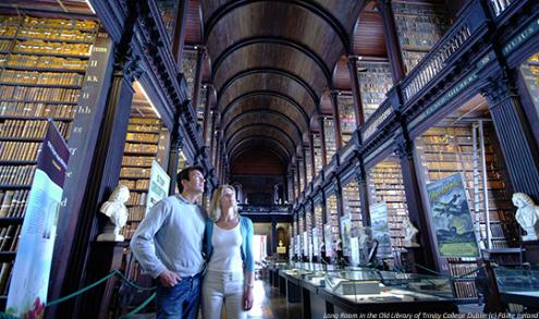 Long-Room-Old-Library-Trinity-College-Dublin (c) Failte Ireland